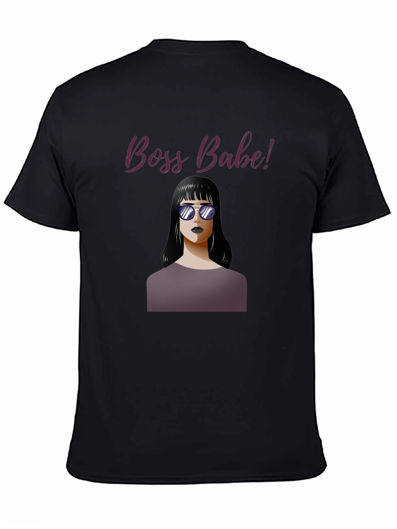 Black Boss Babe Graphic Tee - Stylish & Empowering view 4