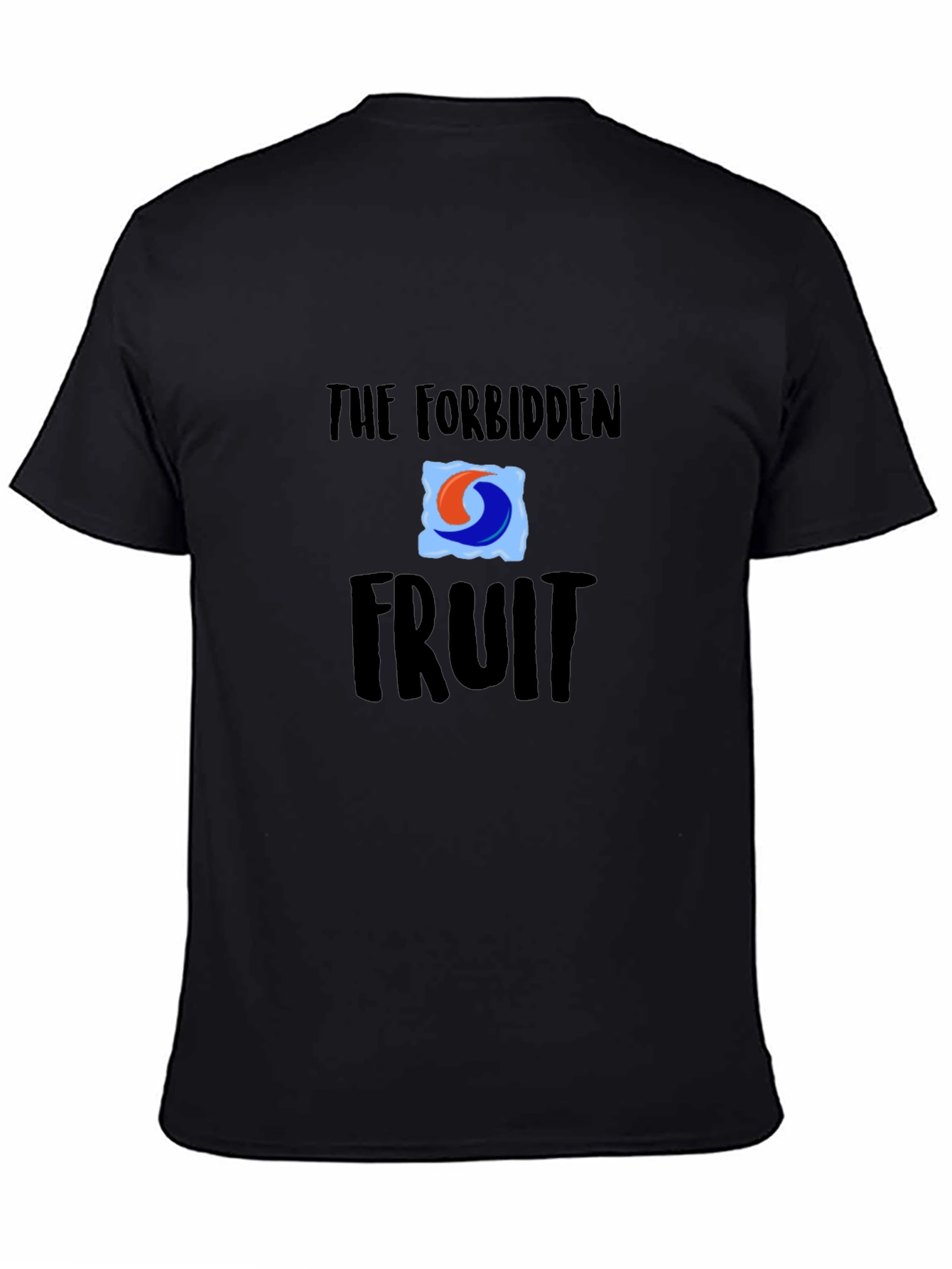 Black Forbidden Fruit Black T-Shirt view 4