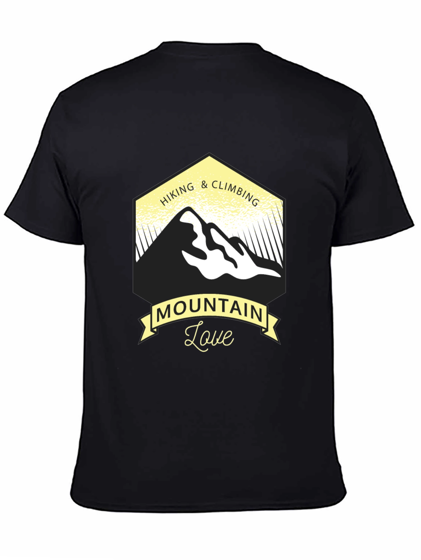 Black Mountain Love Hiking & Climbing Graphic Tee view 4