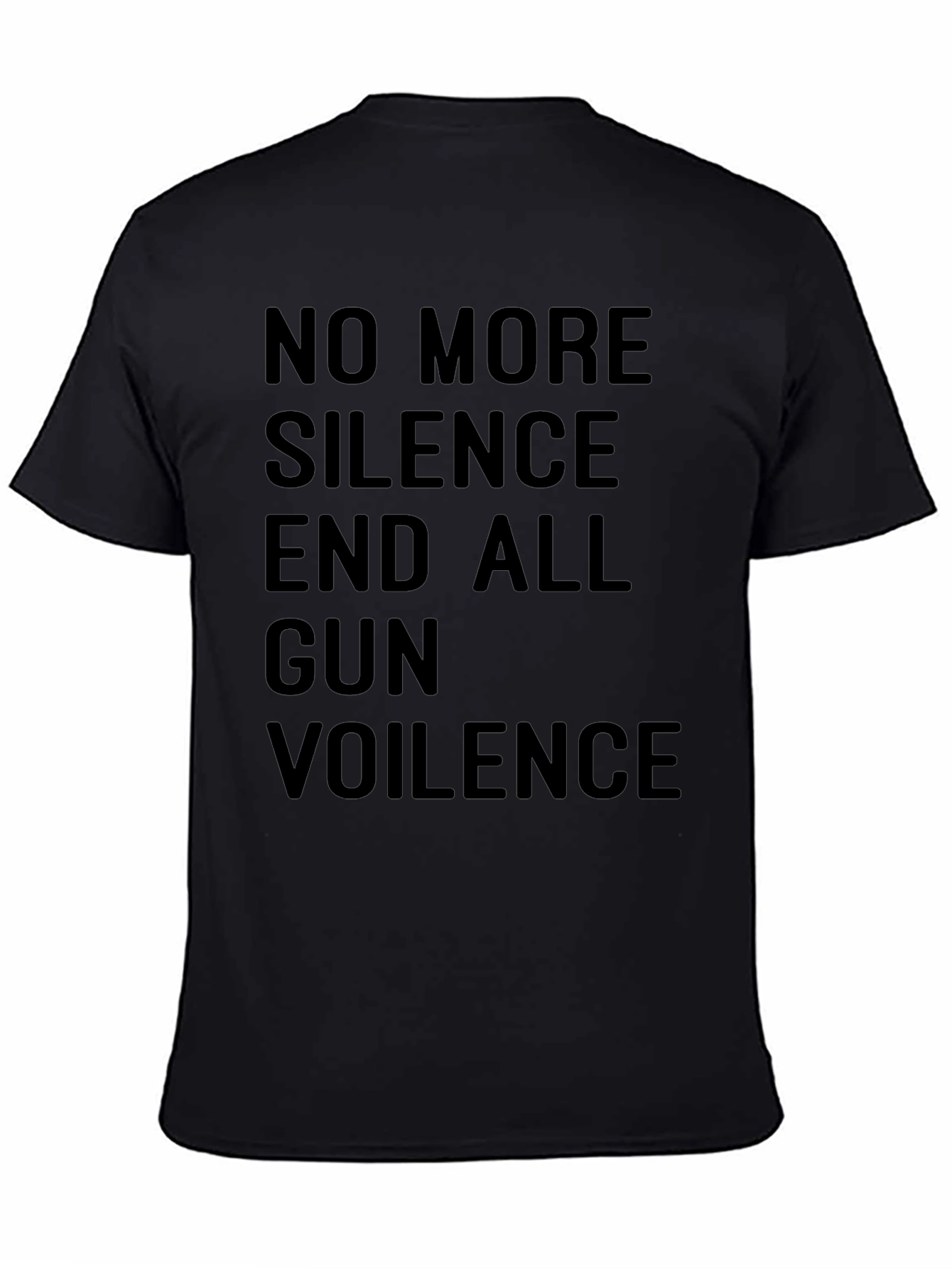 Black No More Silence Tee view 4