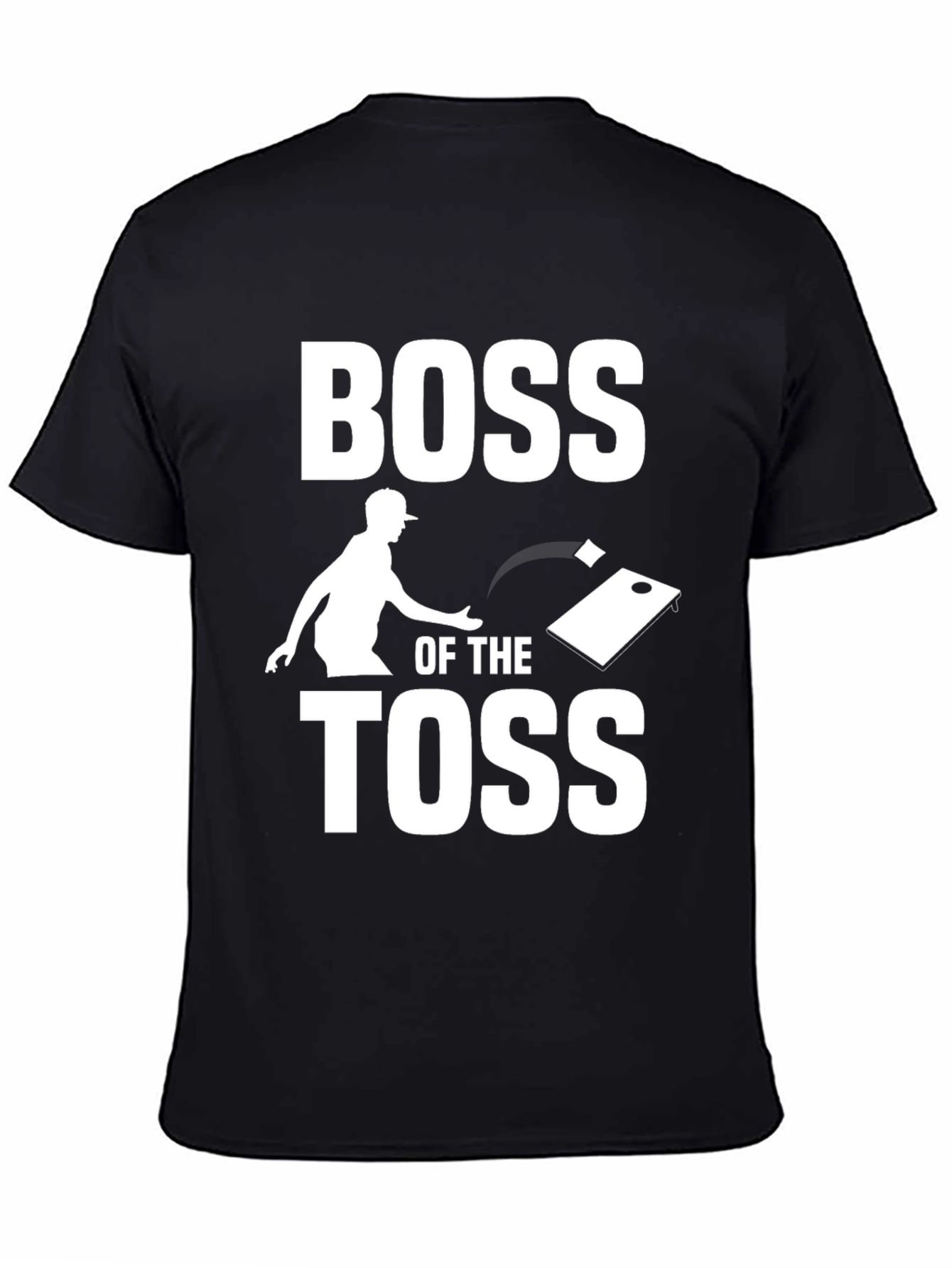 Black Boss of the Toss T-Shirt view 4