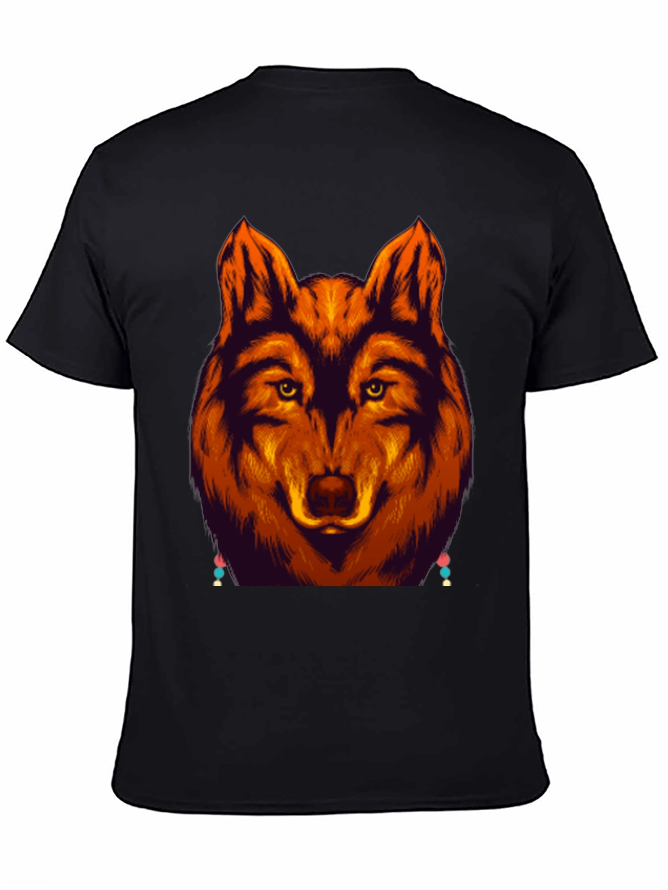 Wolf Graphic Tee - Bold Animal Design - 4