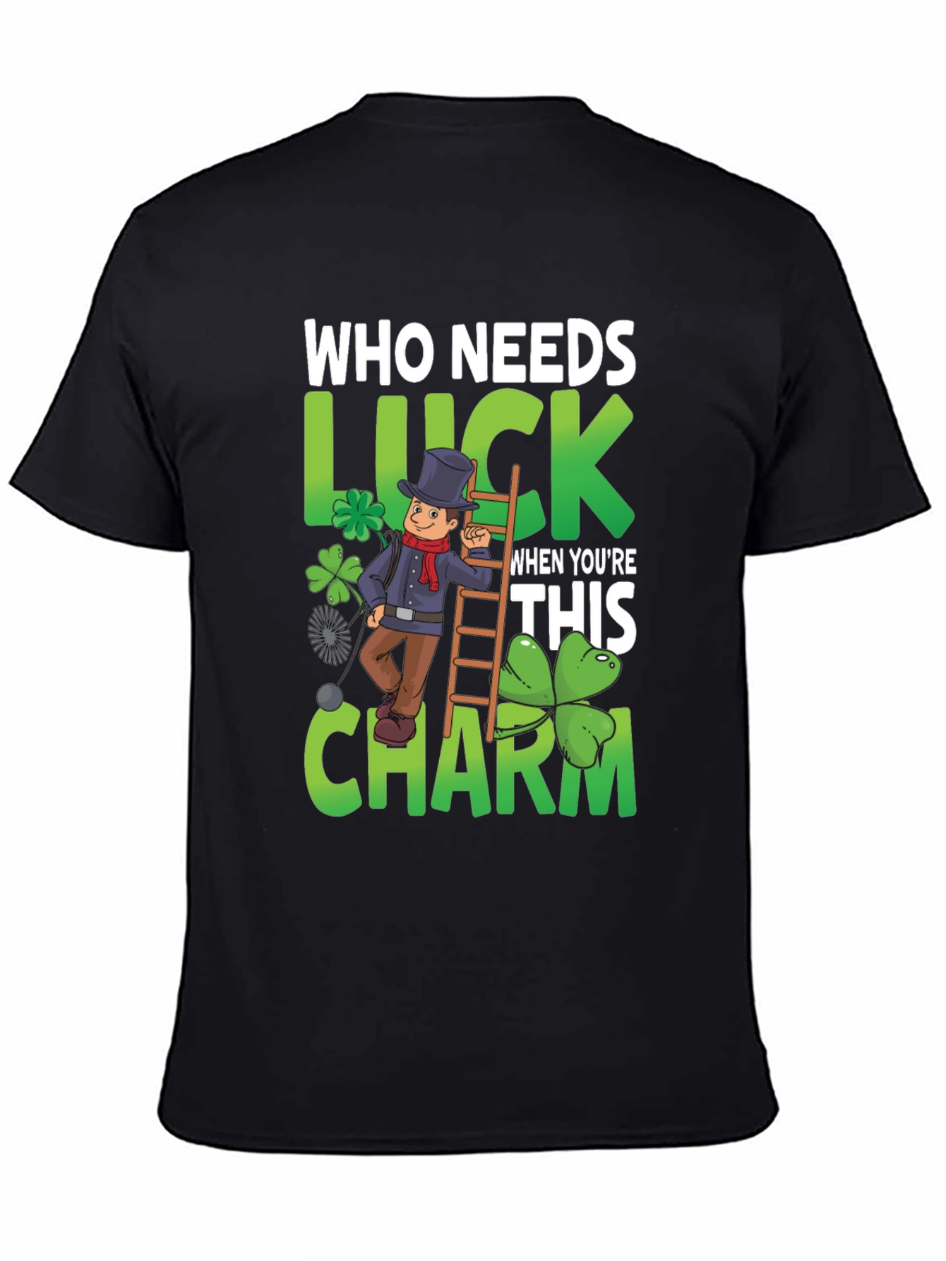 Lucky Charm Graphic T-Shirt - St. Patrick's Day - 4