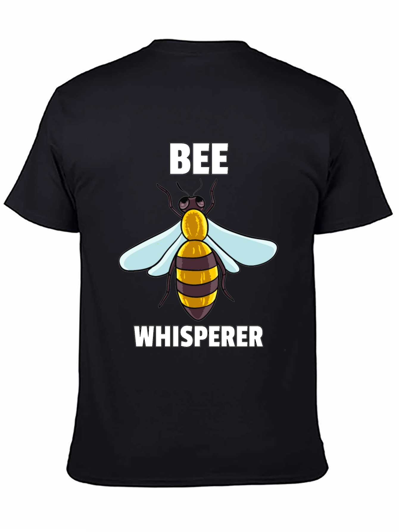 Black Bee Whisperer Graphic T-Shirt view 4
