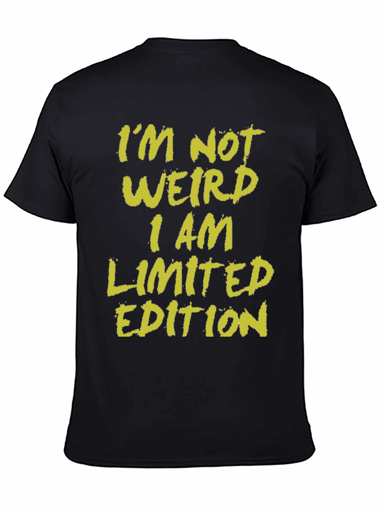 Black Funny Limited Edition Graphic Tee view 4