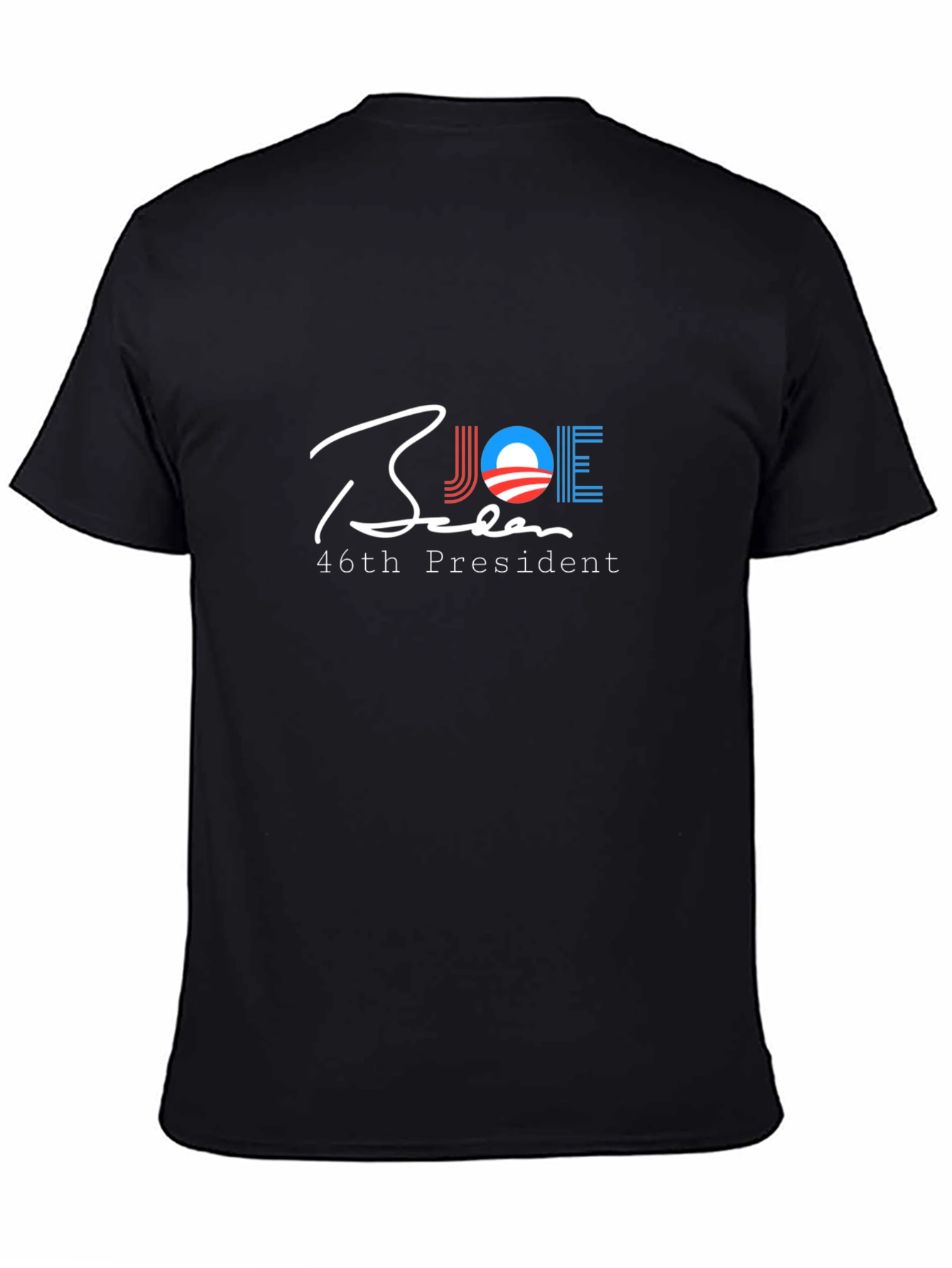 Black Biden 46th President Black T-Shirt view 4