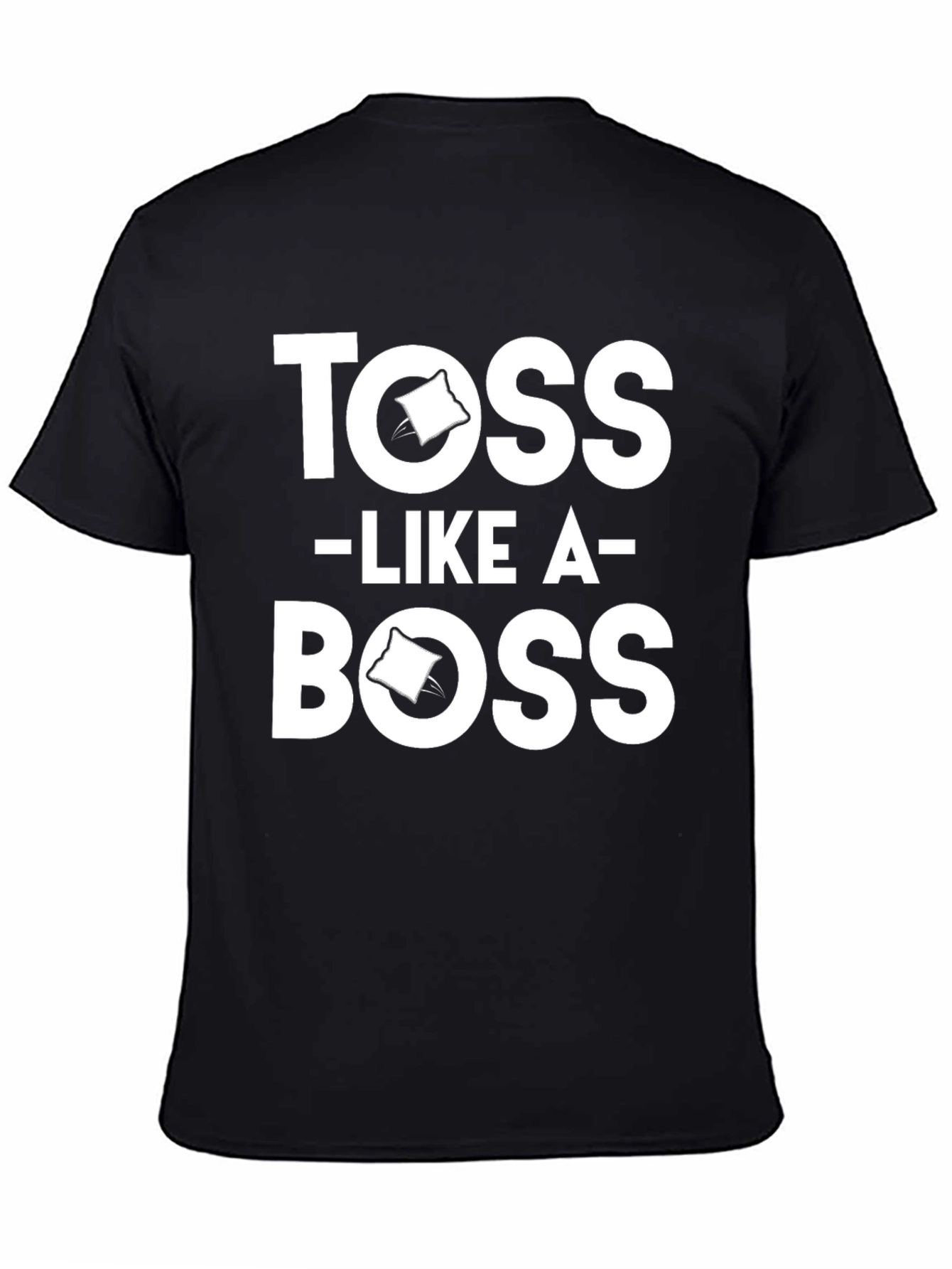 Toss Like A Boss Funny Graduation T-Shirt - 4