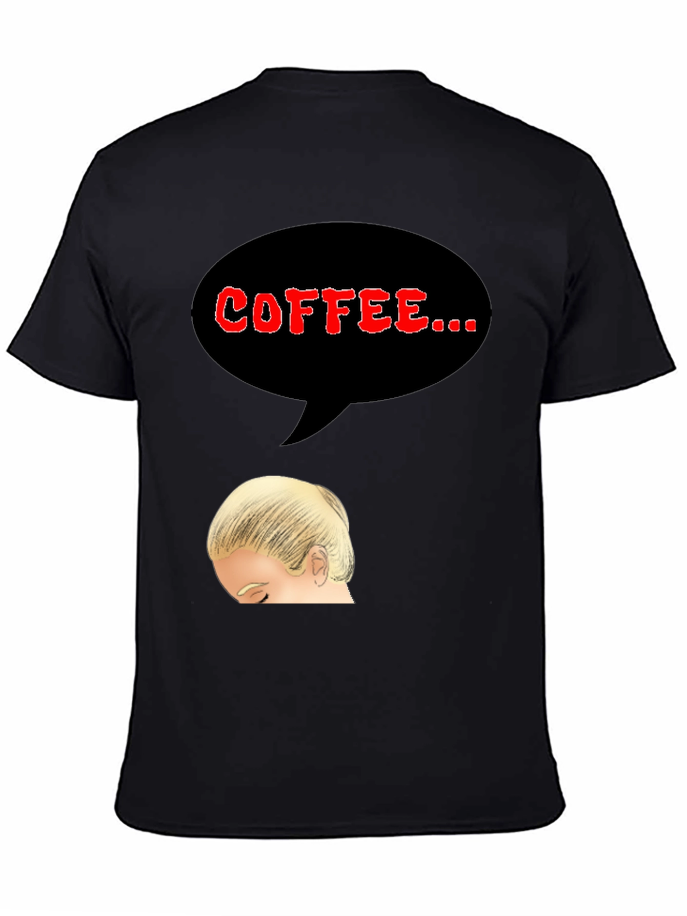 Black Coffee Craving T-Shirt view 4