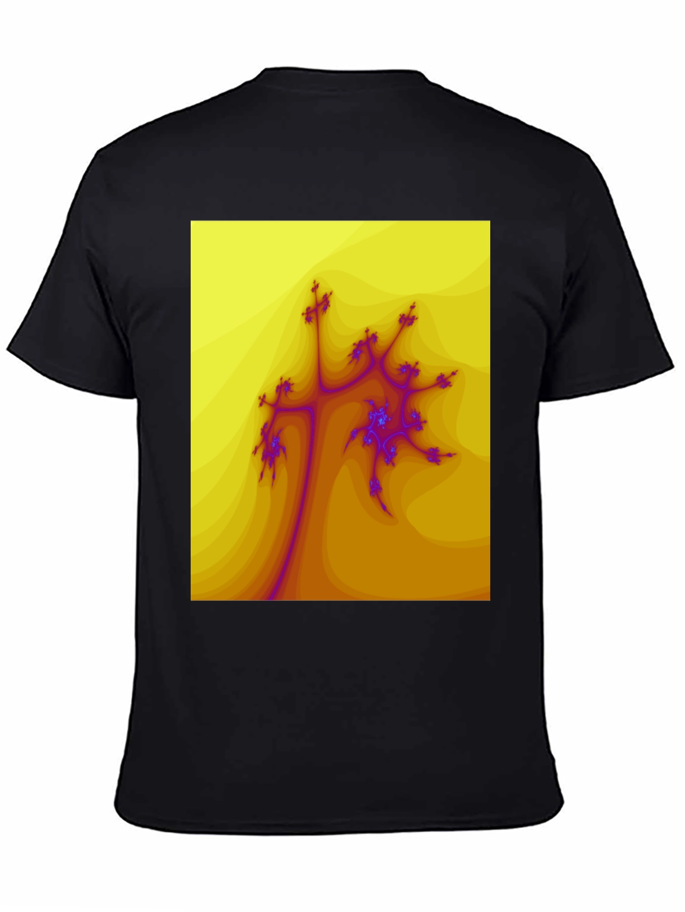 Fractal Art Graphic Tee - Unique Design - 4