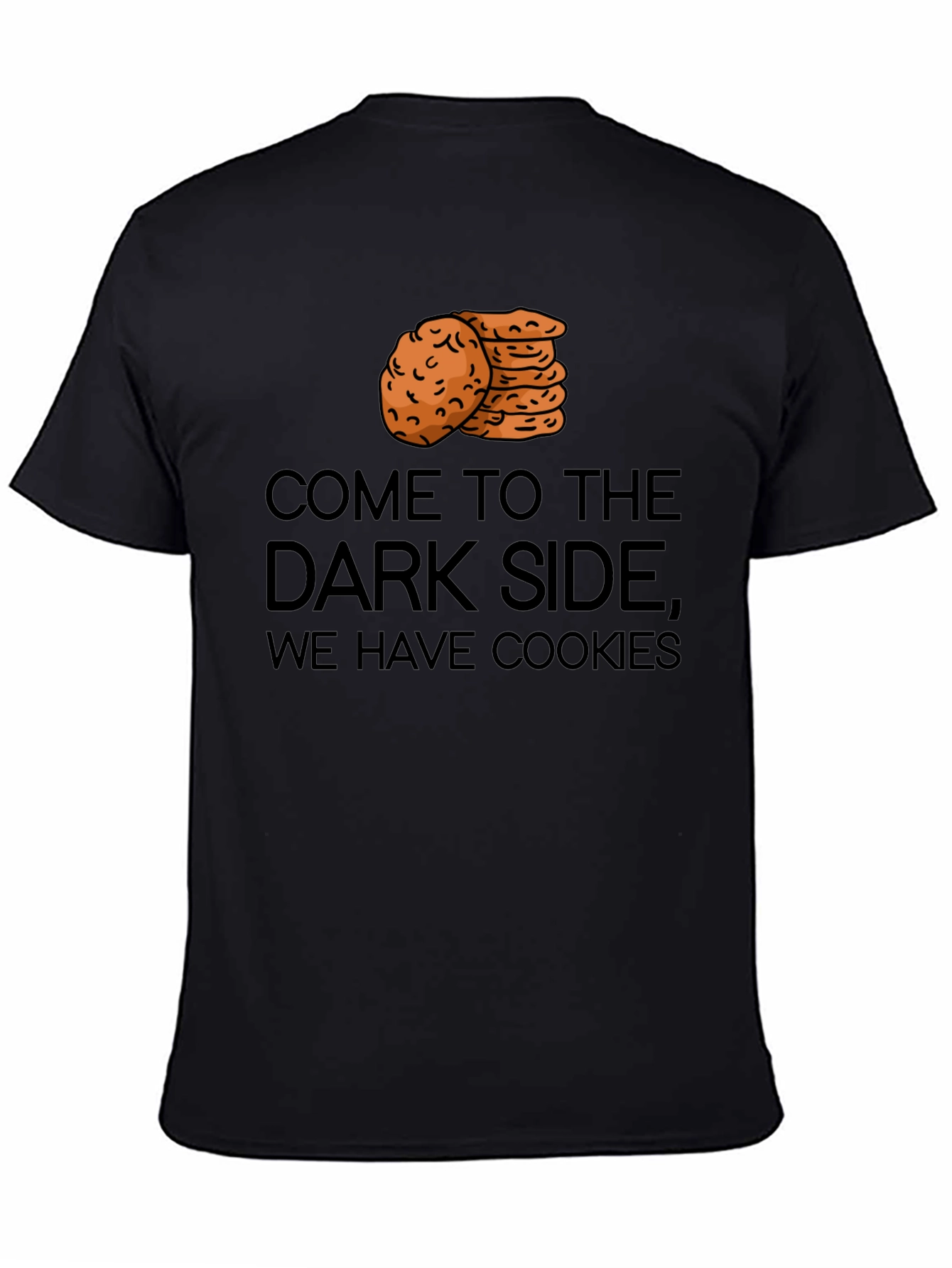 Black Come To The Dark Side T-Shirt view 4