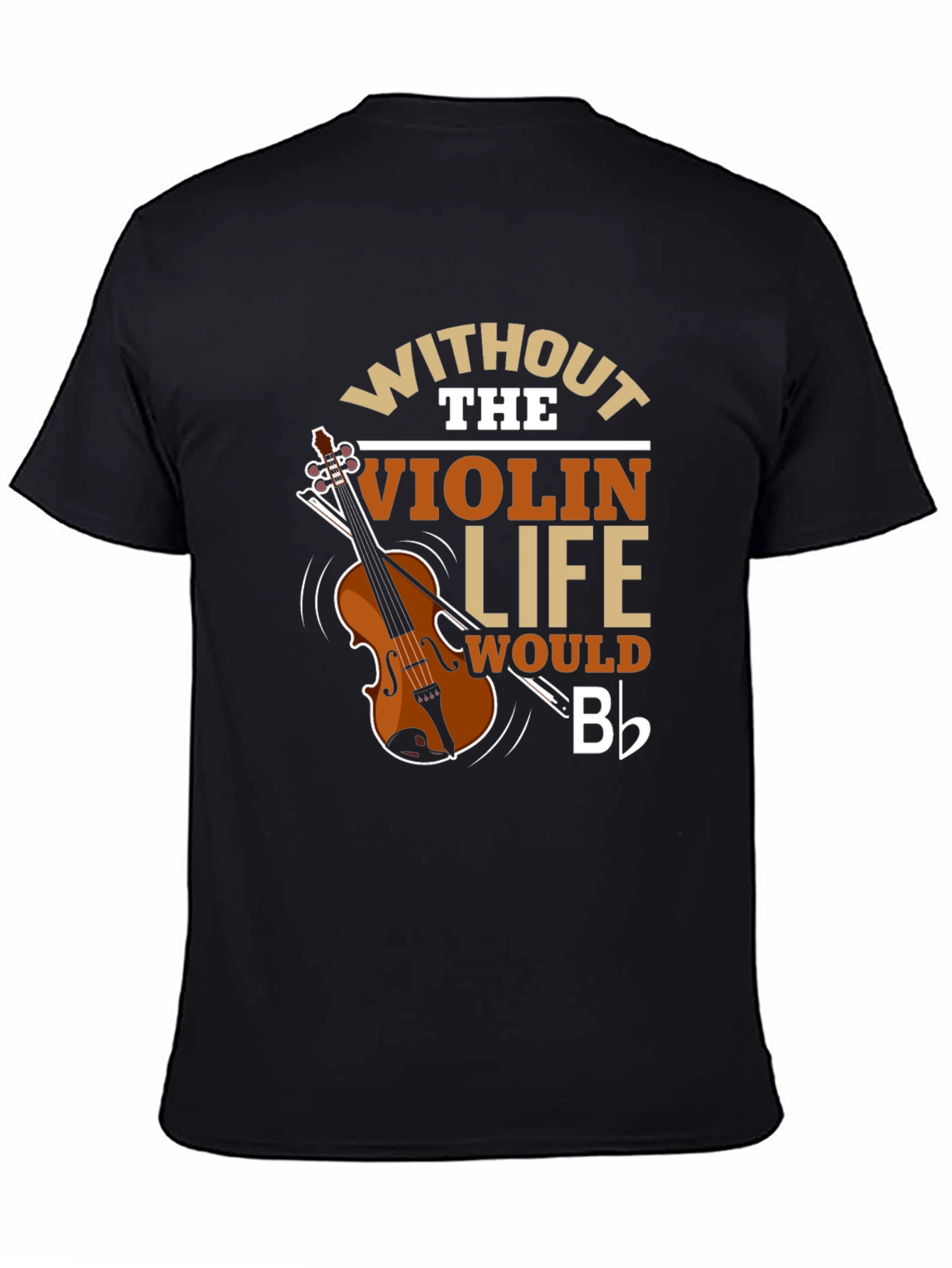 Black Violin Life T-Shirt - Music Lover Tee view 4