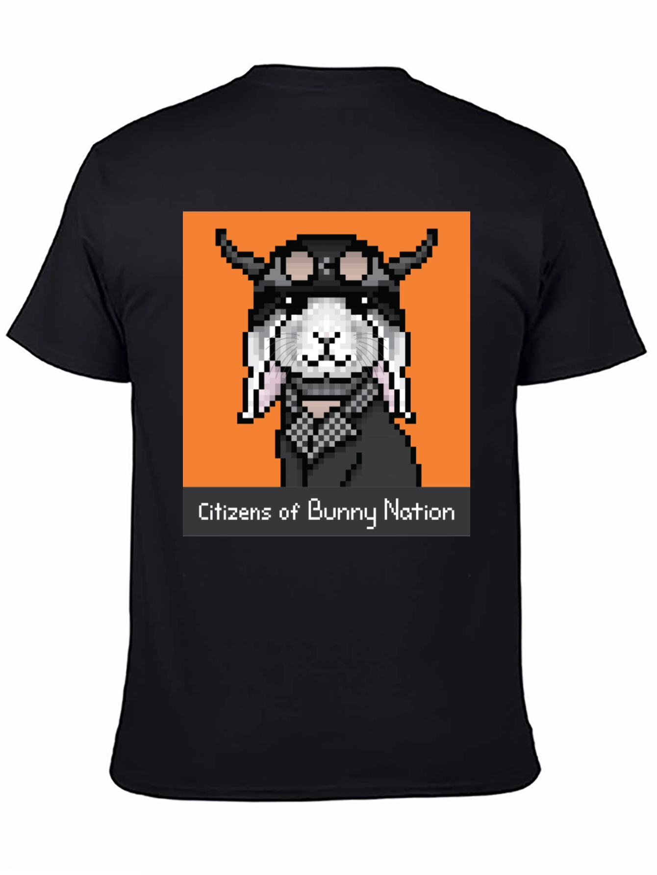 Black Citizens of Bunny Nation T-Shirt view 4