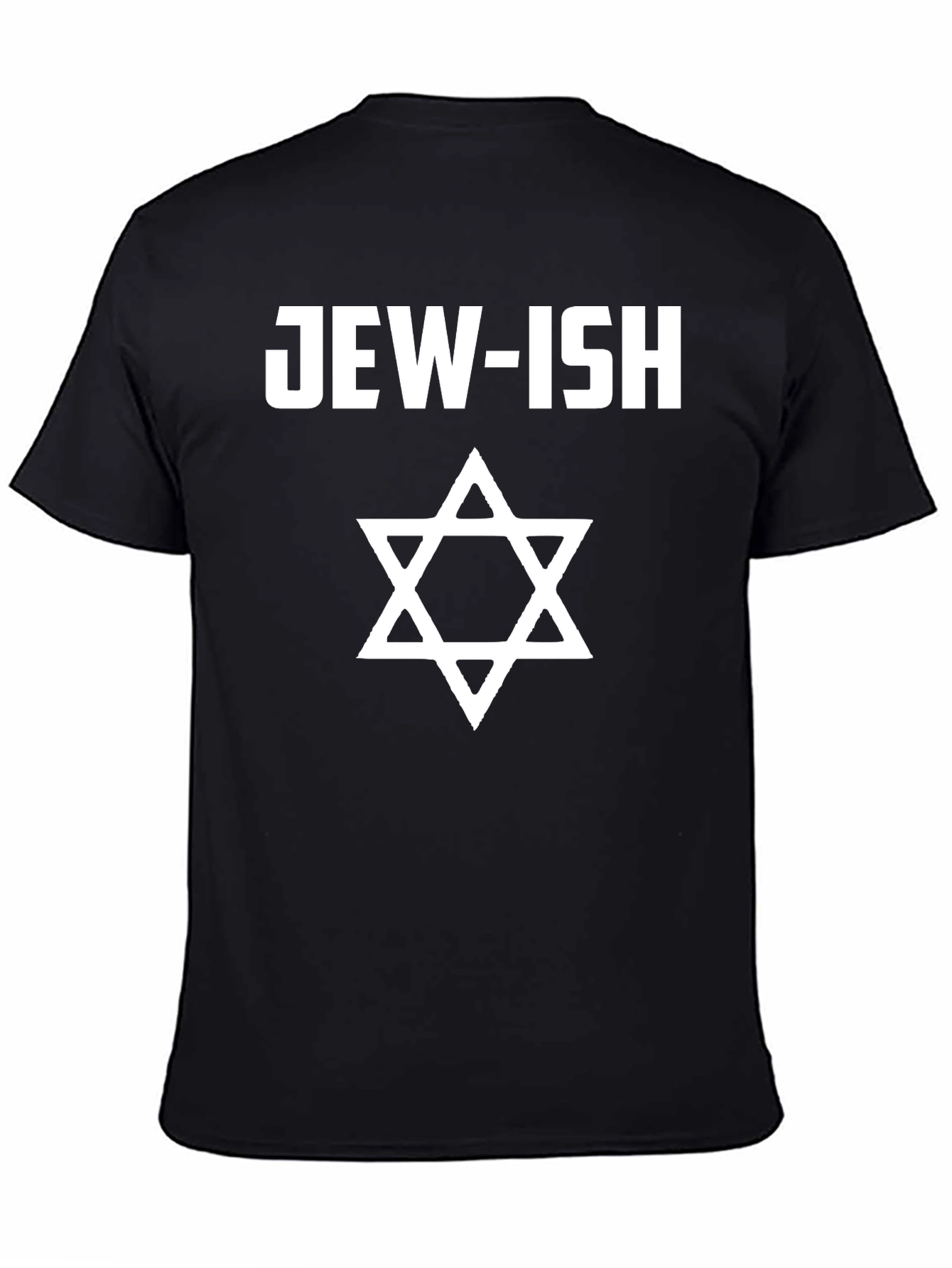 Black Jew-ish Graphic T-Shirt view 4
