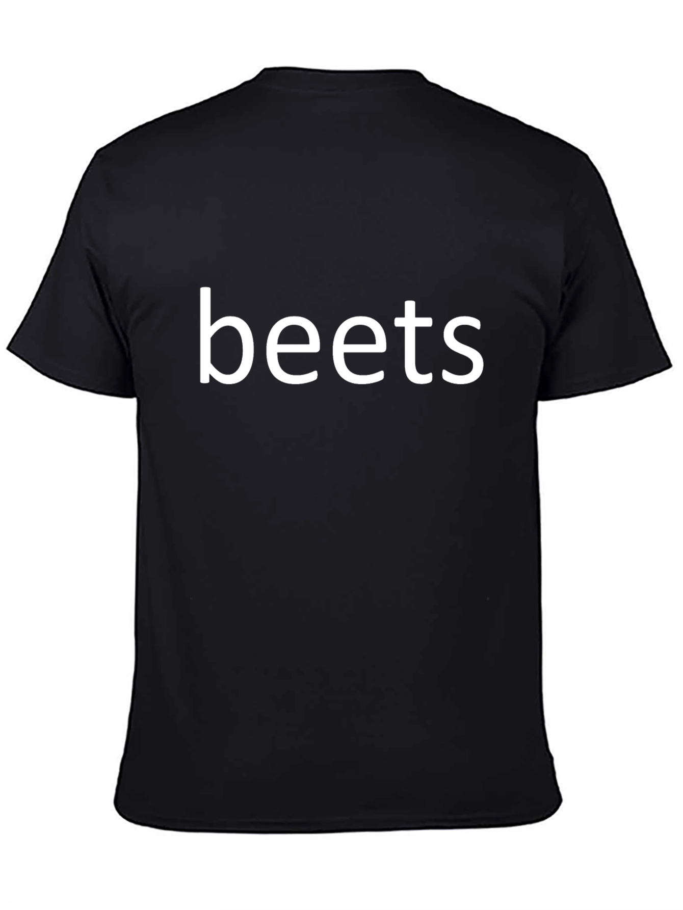 Black Beets T-Shirt - Funny Foodie Gift view 4