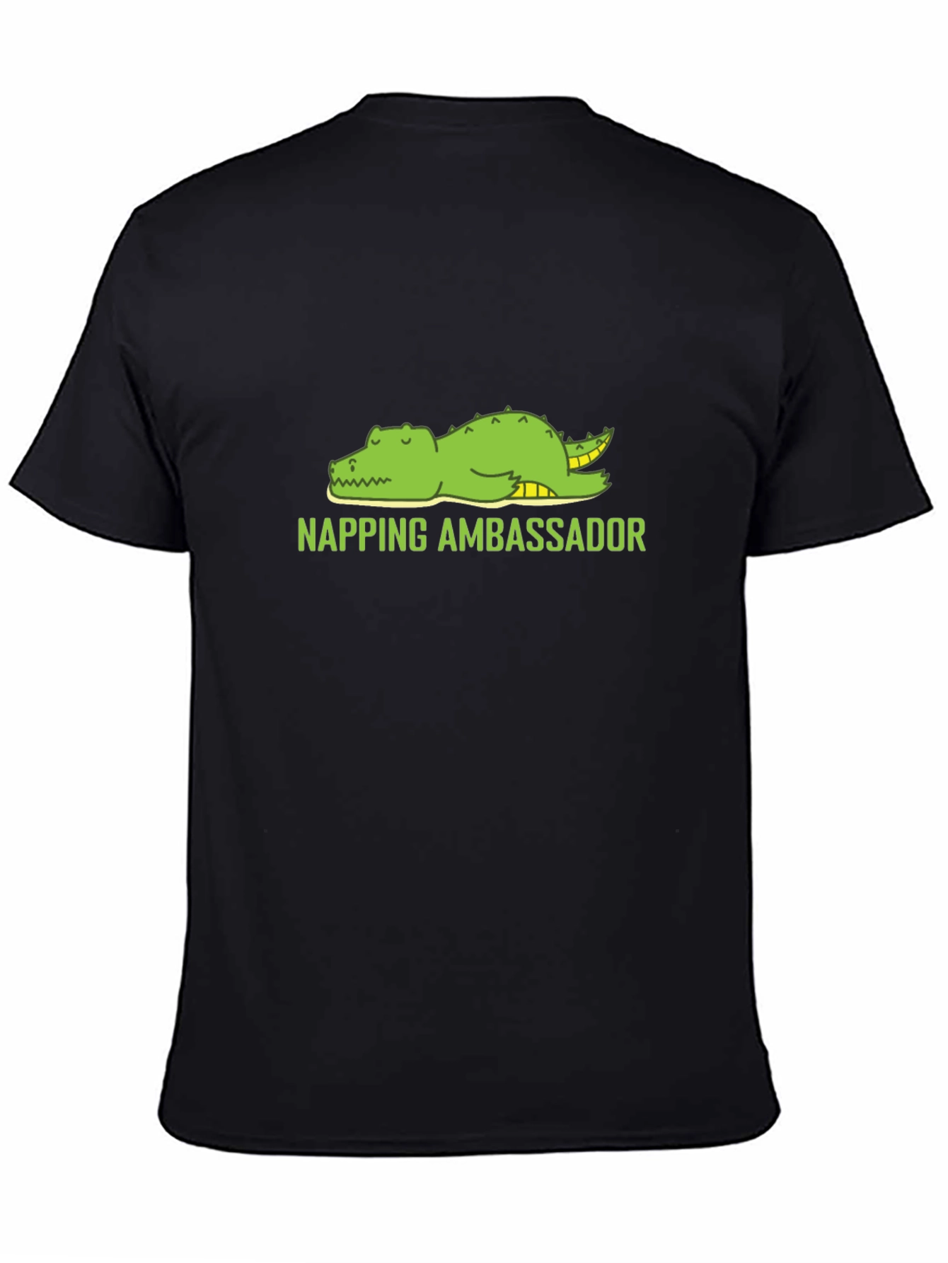 Black Napping Ambassador Graphic T-Shirt view 4