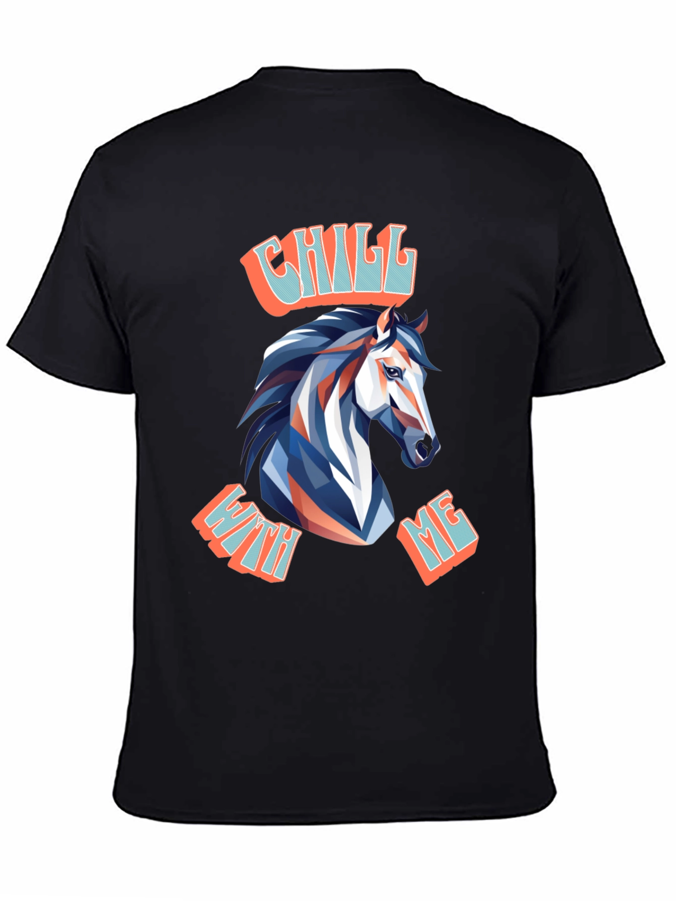 Black Chill With Me Graphic T-Shirt view 4
