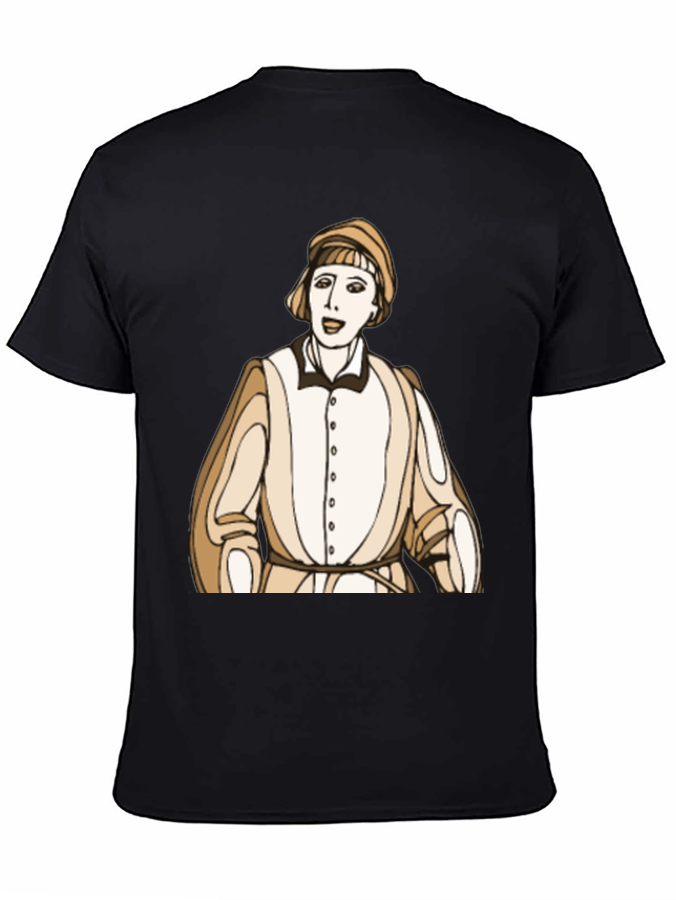 Black Renaissance Man Graphic Tee - Unique Style view 4