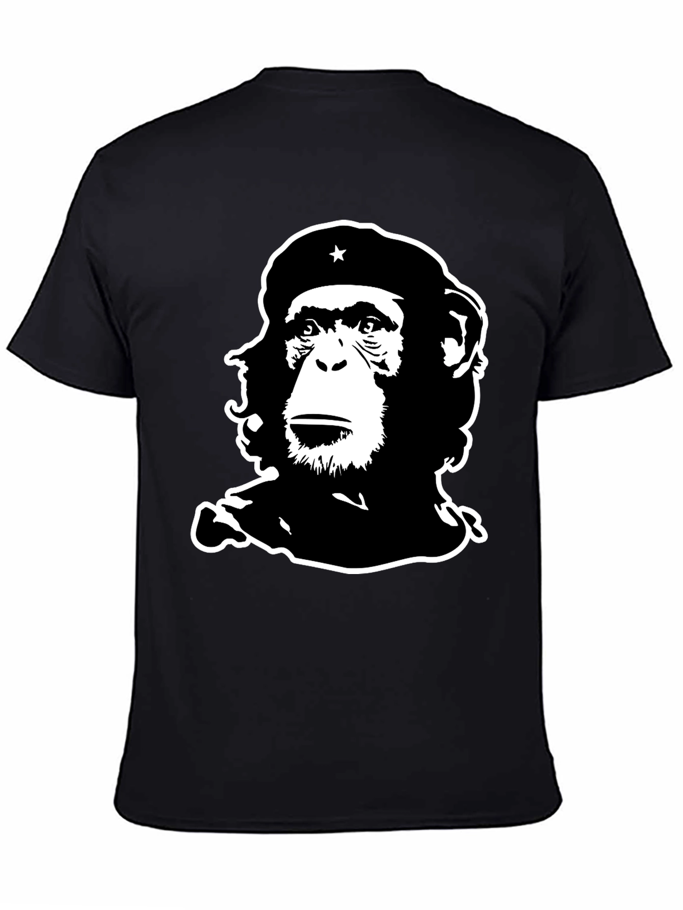 Black Chimp Guevara T-Shirt - Black Graphic Tee view 4