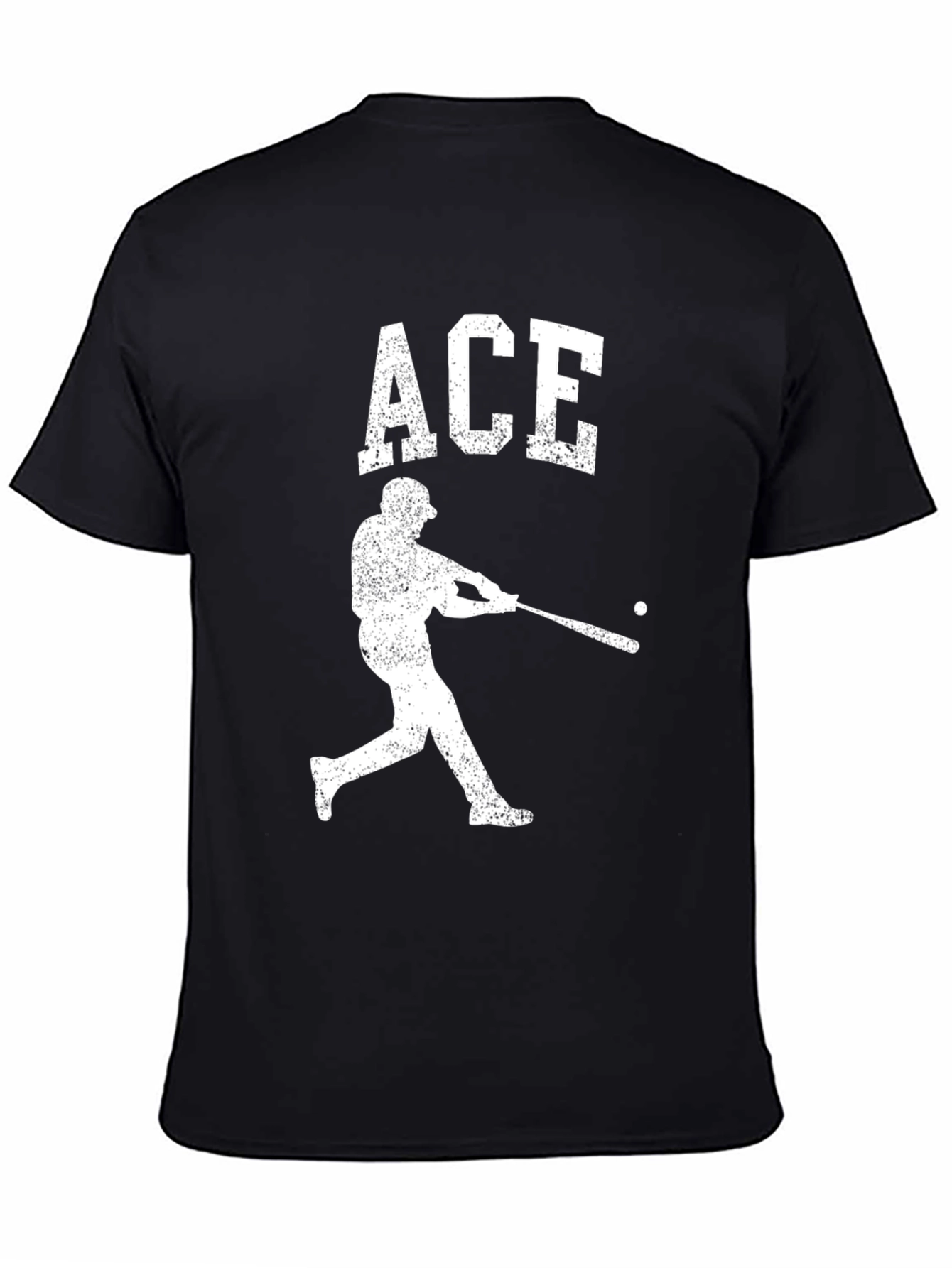 Black Ace Baseball T-Shirt view 4