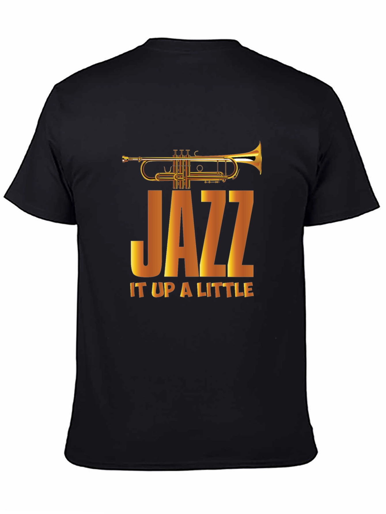 Black JAZZ It Up A Little Graphic T-Shirt view 4