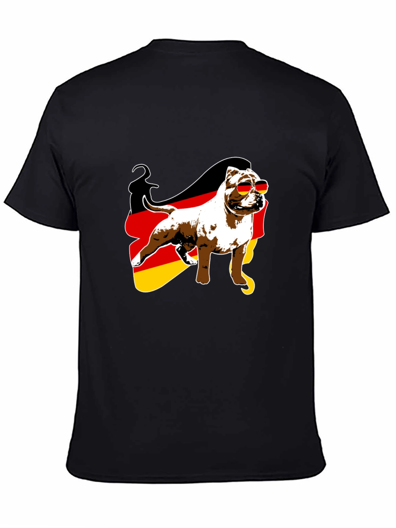 German Flag Pitbull T-Shirt - 4