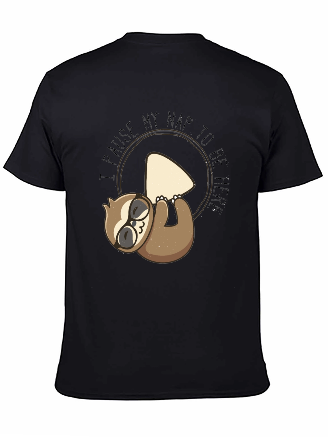 Funny Sloth Nap T-Shirt - Pause My Nap - 4