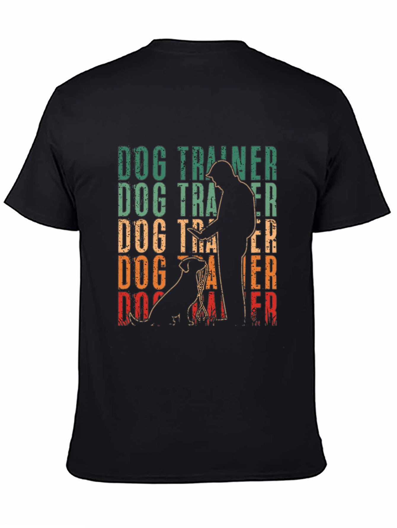 Dog Trainer T-Shirt Retro Design - 4