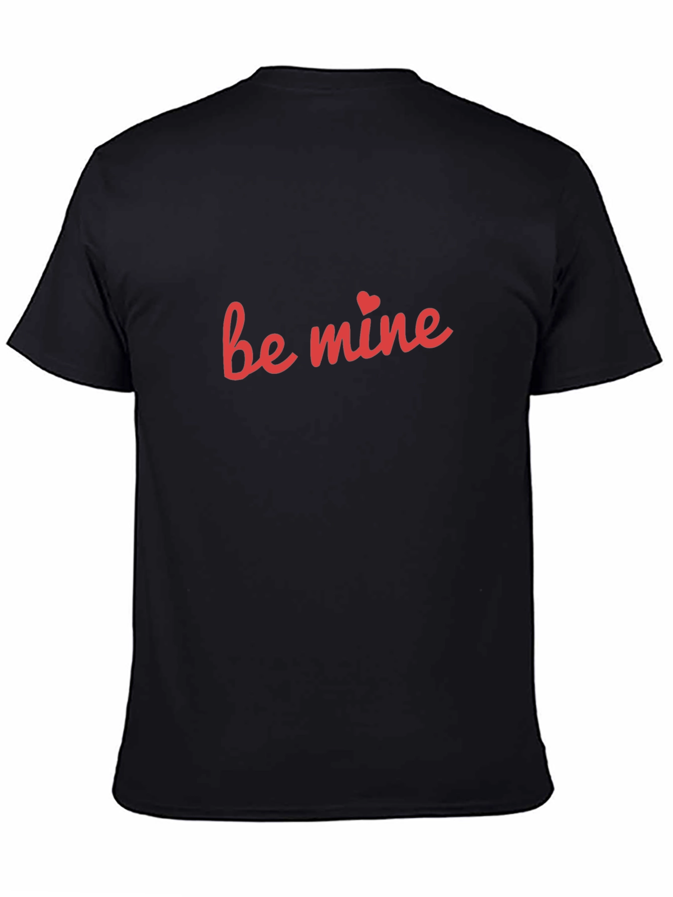 Black Be Mine Graphic Tee - Black Cotton Blend view 4