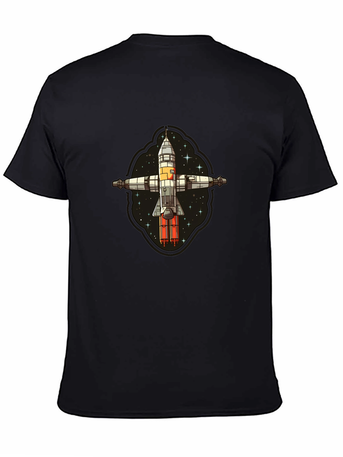 Rocket Ship T-Shirt - Blast Off in Style! - 4