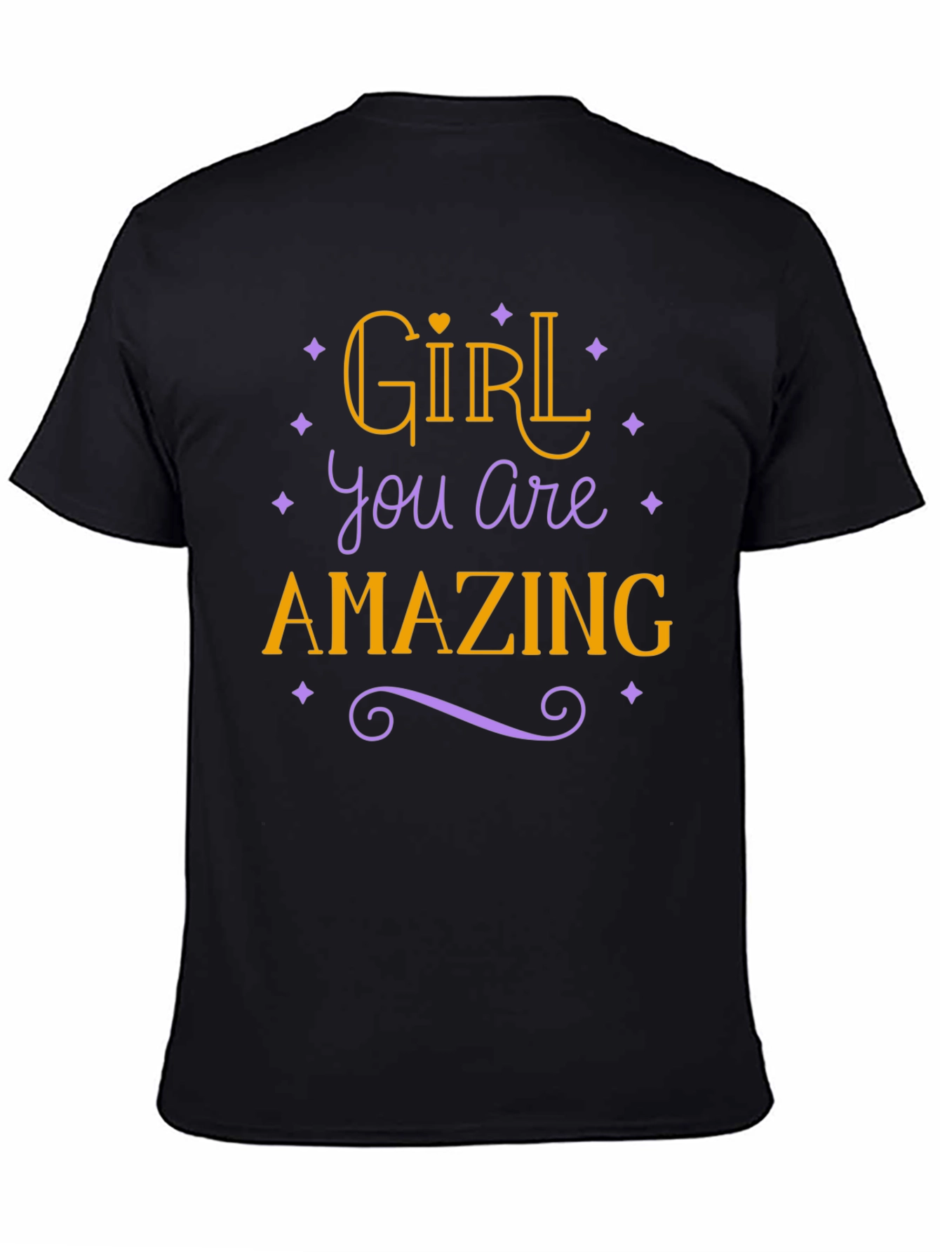 Black Girl You Are Amazing Graphic T-Shirt view 4