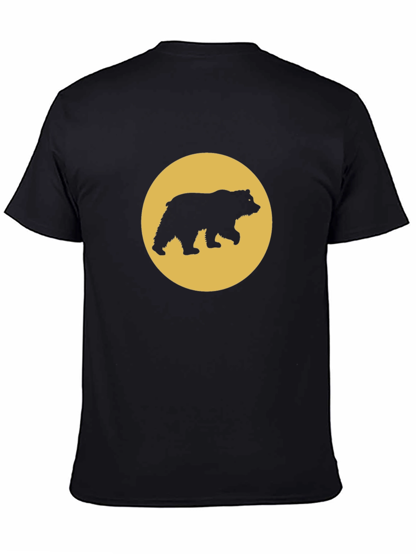 Black Bear Silhouette T-Shirt view 4