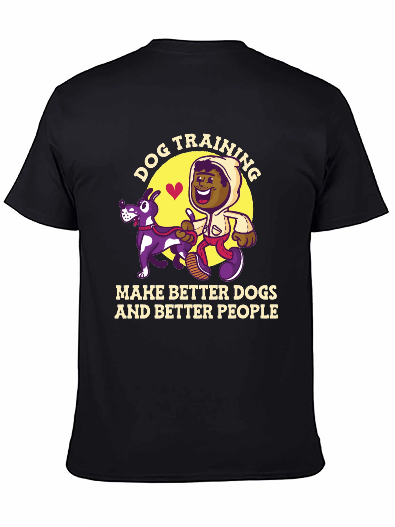 Dog Training Graphic T-Shirt - 4