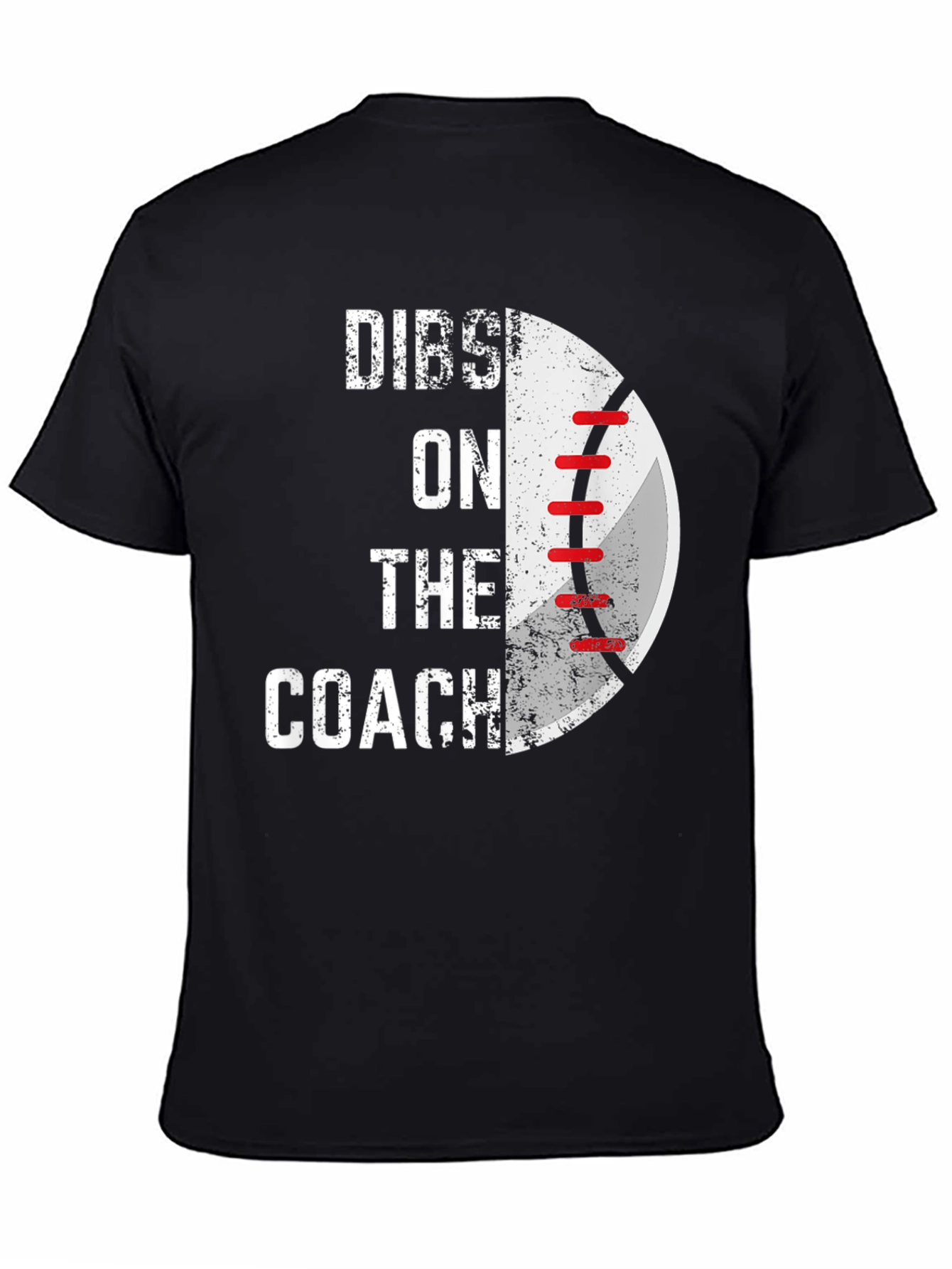 Black Dibs on The Coach Baseball Graphic Tee view 4