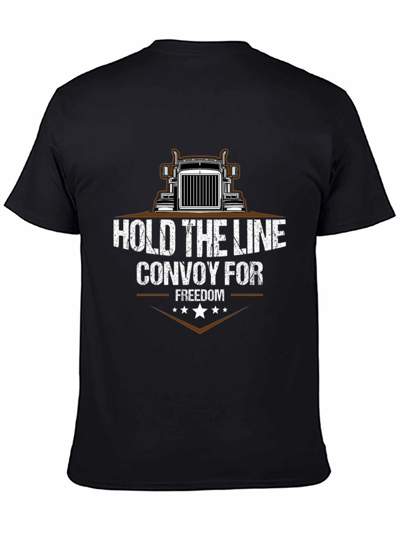 Hold The Line Trucker T-Shirt - 4