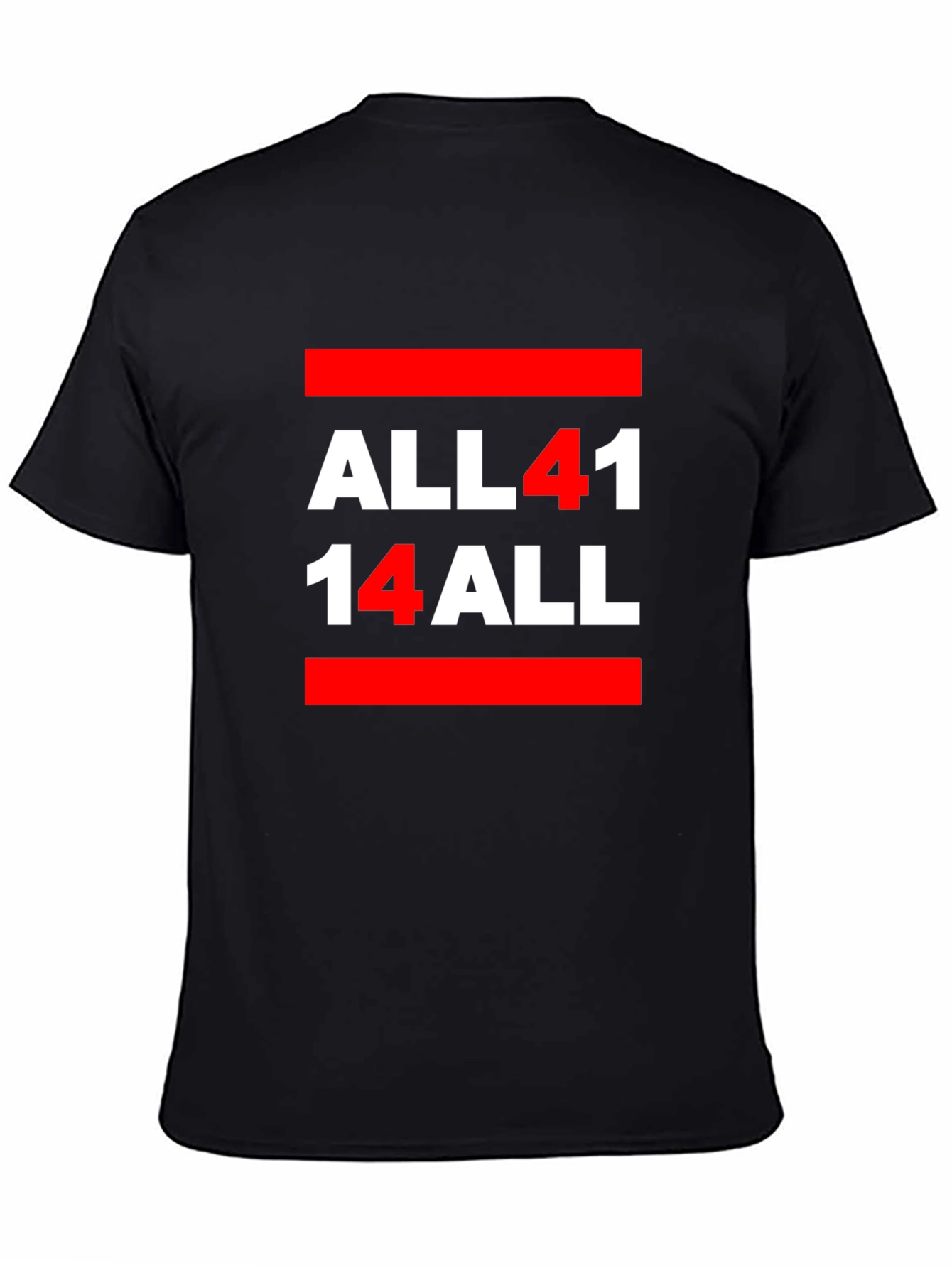Black ALL 41 T-Shirt view 4