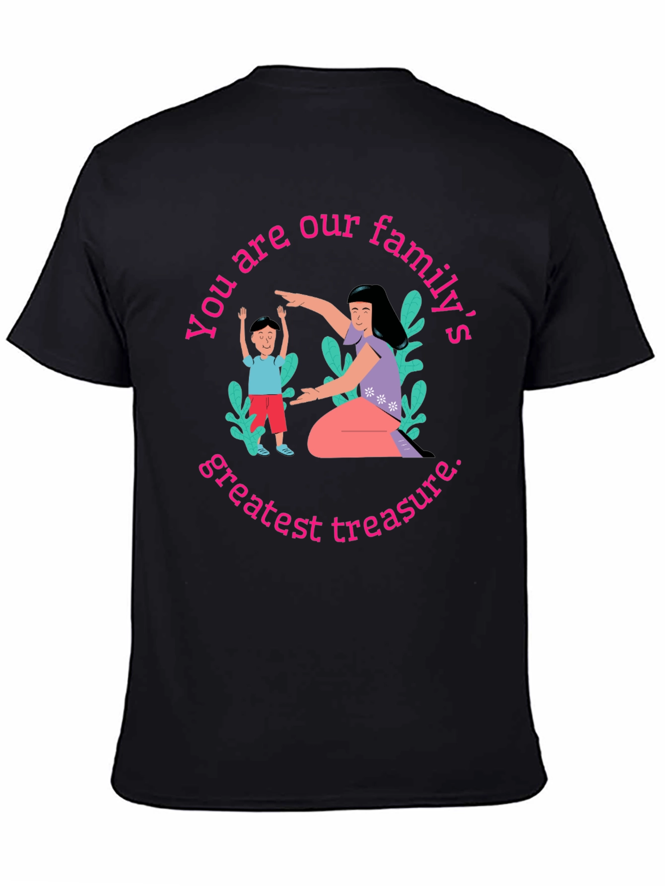 Black Family's Greatest Treasure Graphic Tee view 4