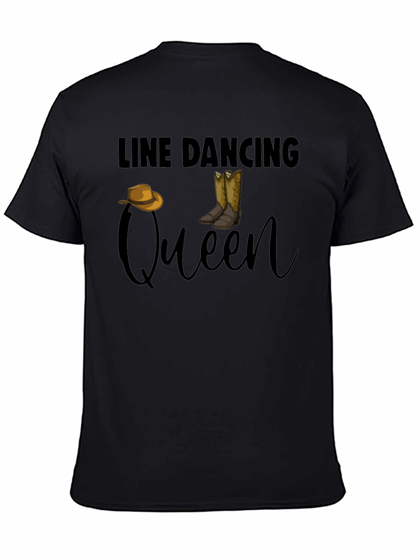 Black Line Dancing Queen T-Shirt view 4