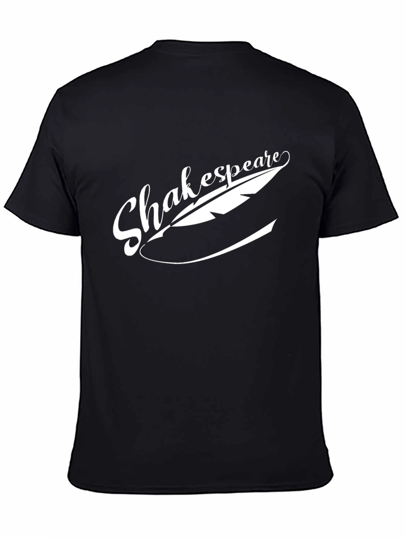 Shakespeare Quill Black Graphic Tee - 4