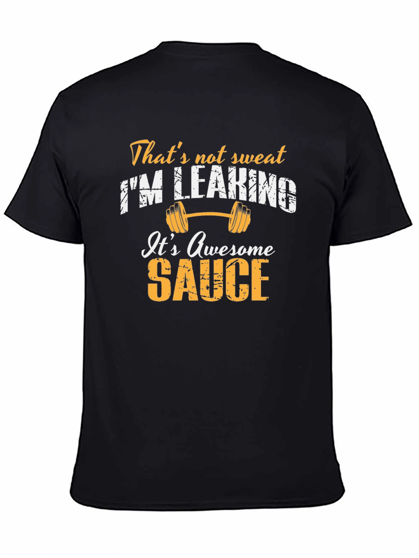 Black Awesome Sauce Graphic Tee view 4