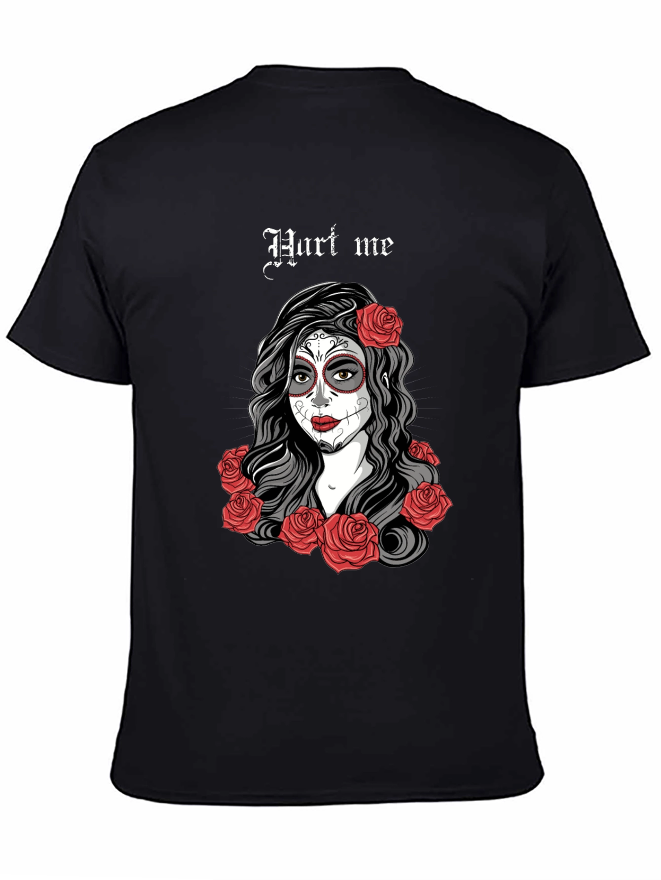 Day of the Dead T-Shirt - Sugar Skull Woman - 4