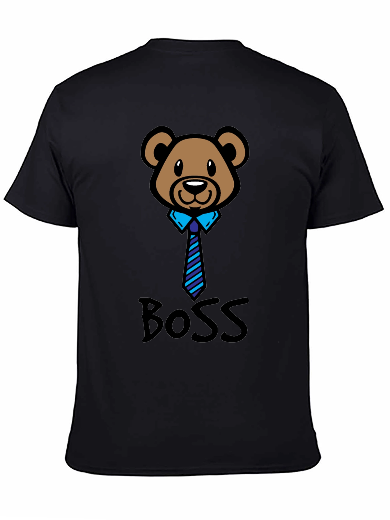 Black Boss Bear T-Shirt view 4
