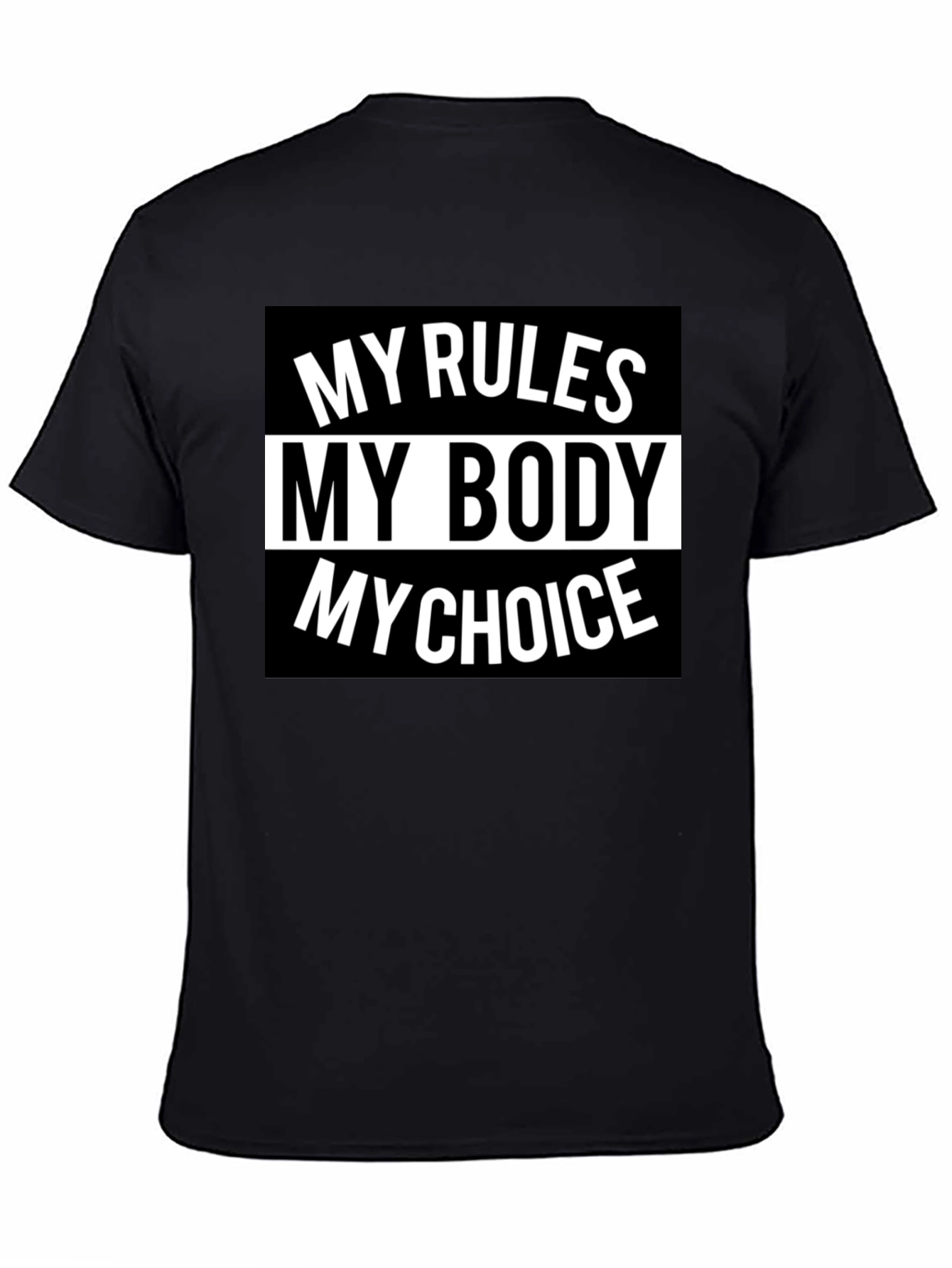 Black My Body, My Choice Graphic Tee view 4