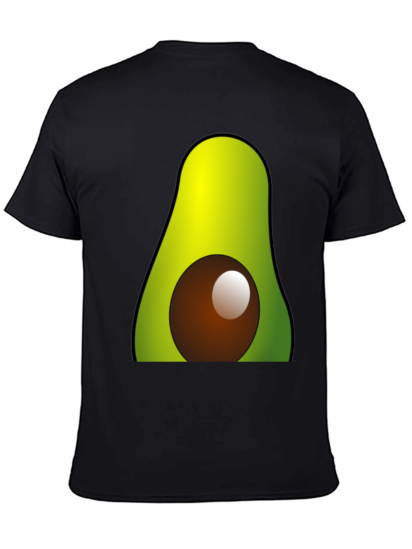 Black Avocado Graphic Tee - Cool & Casual view 4