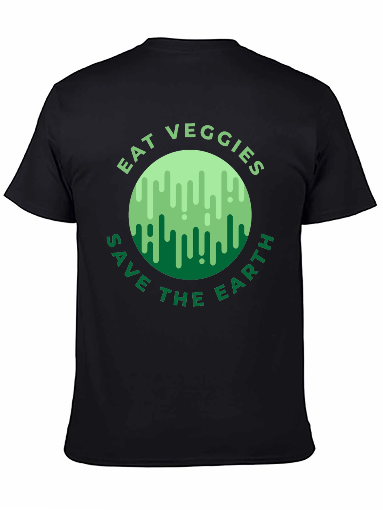 Eat Veggies Save Earth T-Shirt - 4