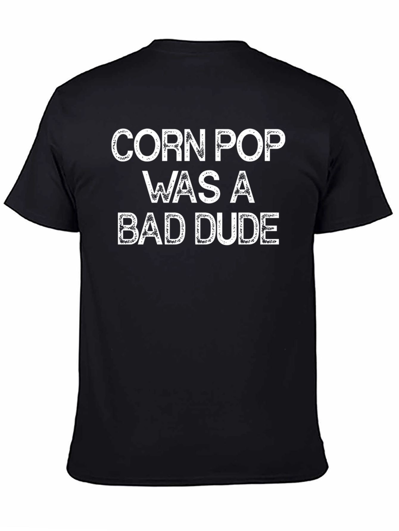 Black Corn Pop Was A Bad Dude Graphic Tee view 4