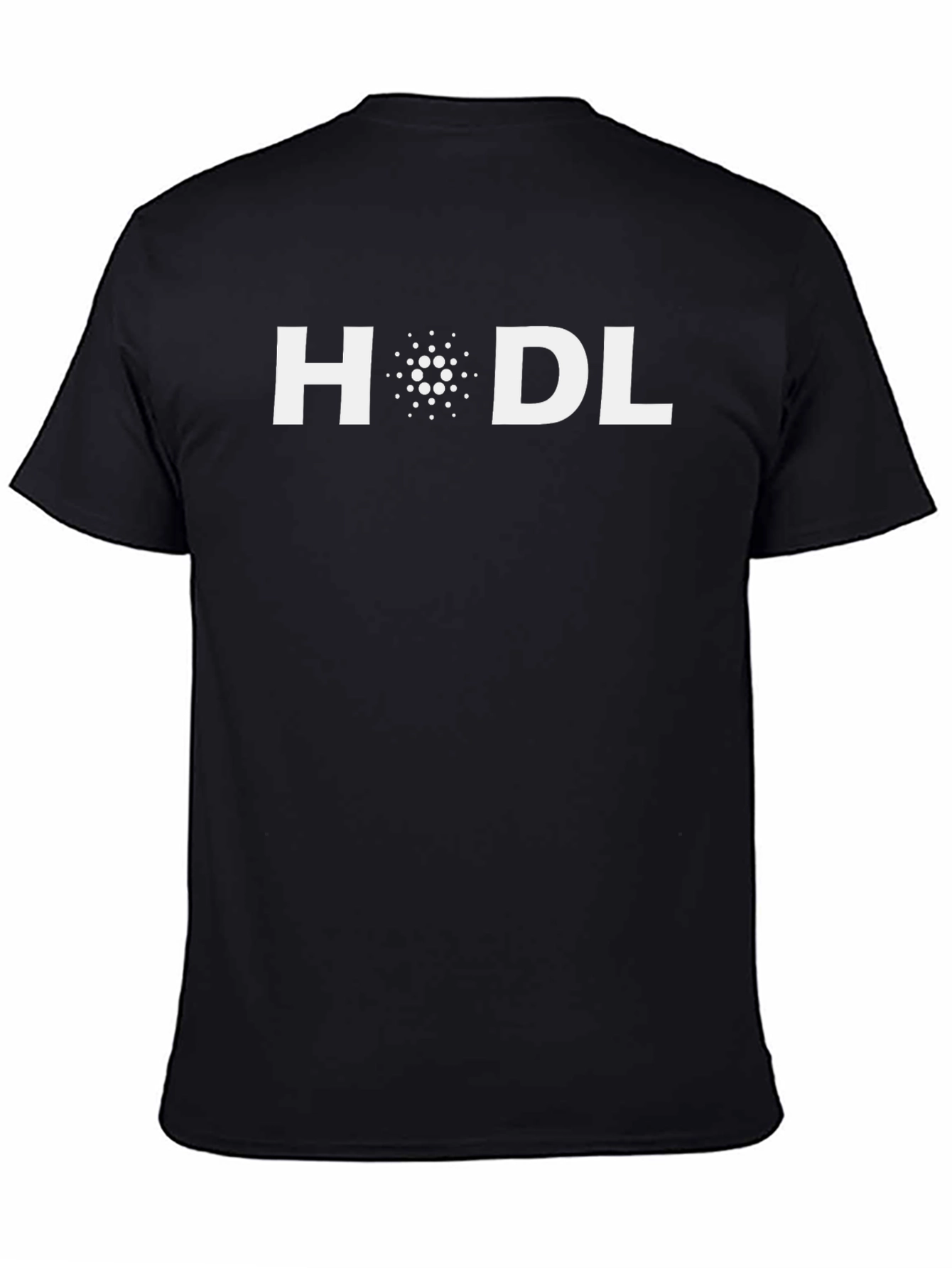 Black HODL Cardano Crypto T-Shirt view 4