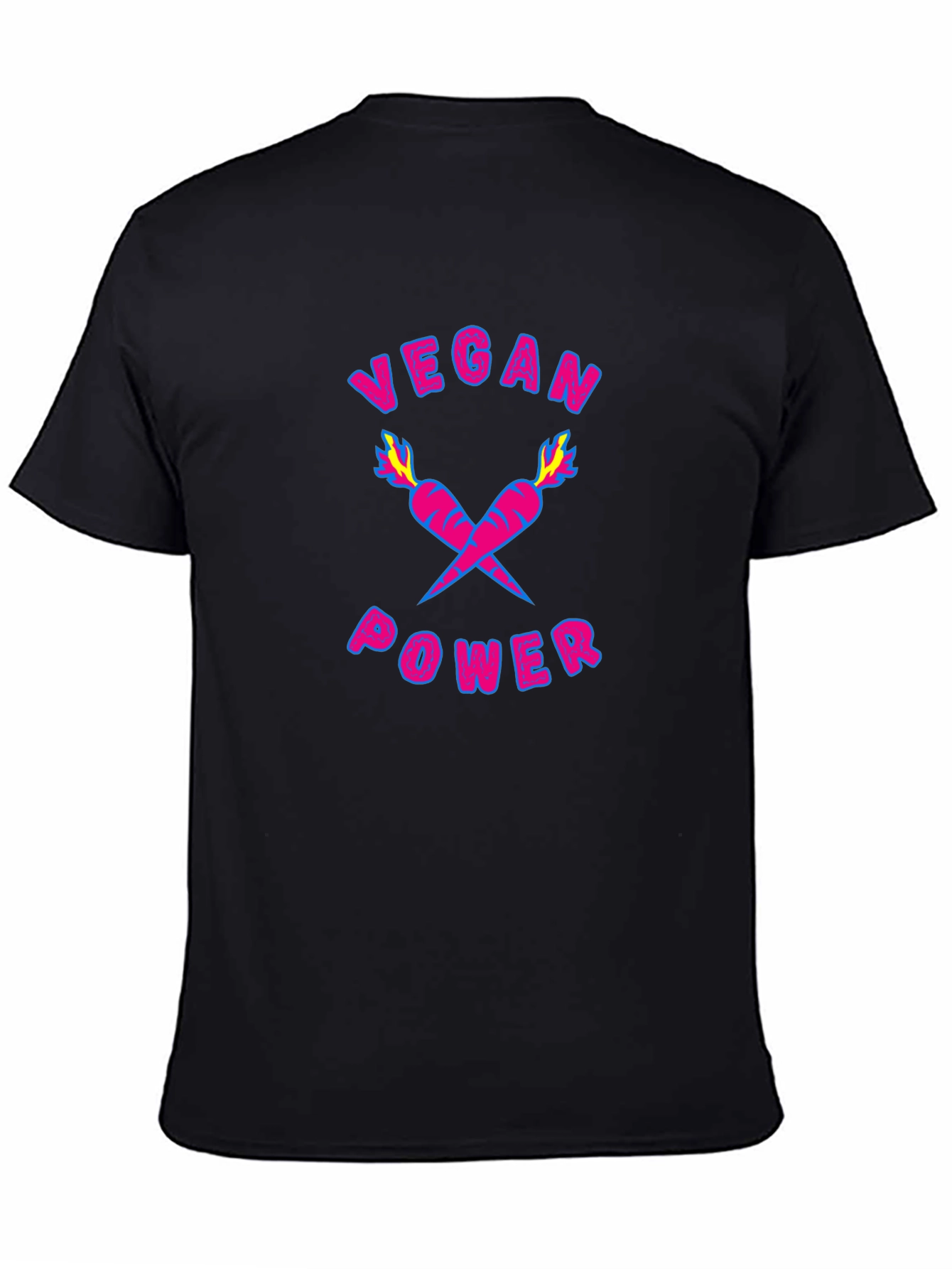 Vegan Power Graphic T-Shirt - 4
