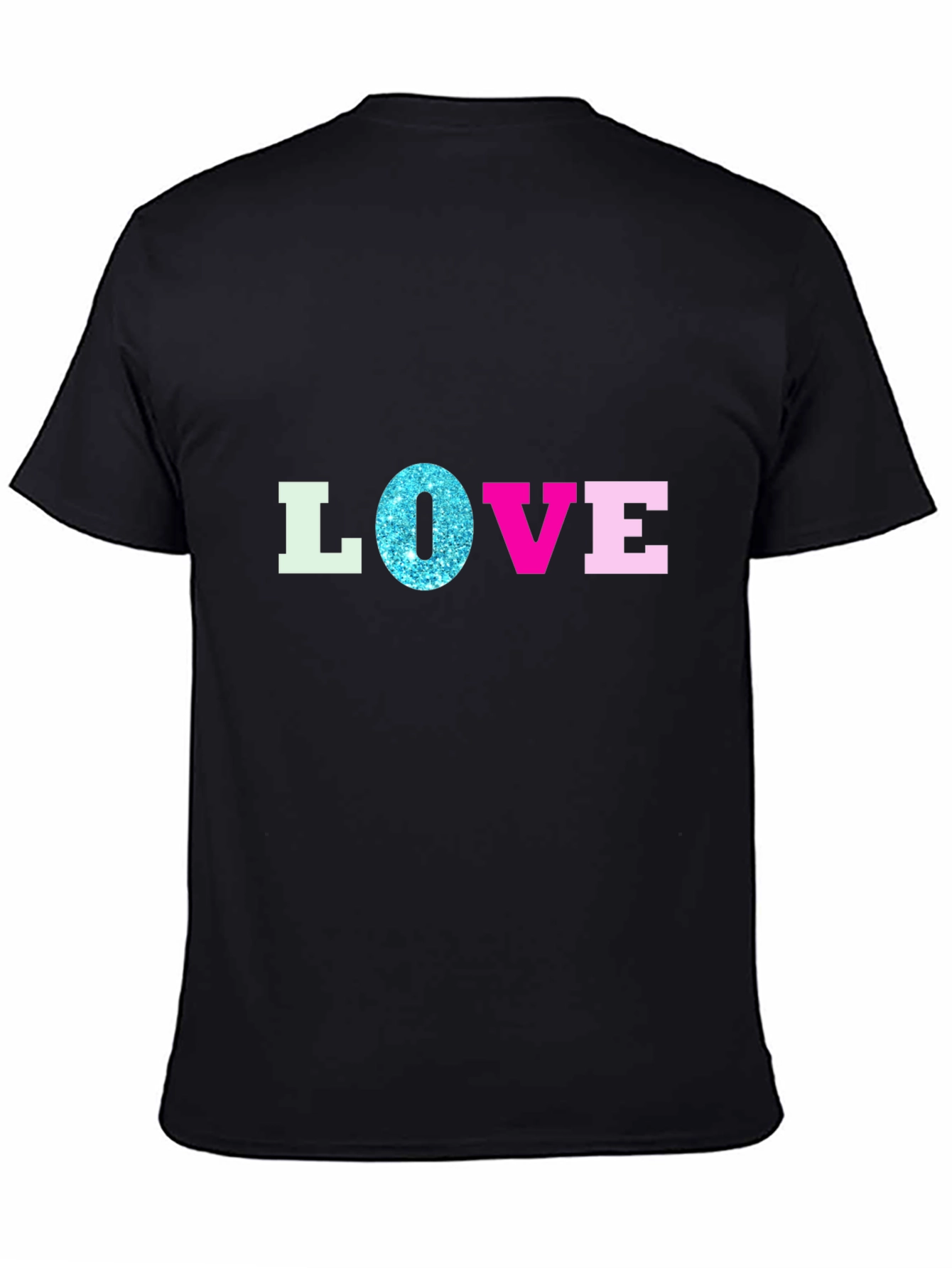 Black Love T-Shirt - Stylish Graphic Tee for Men view 4