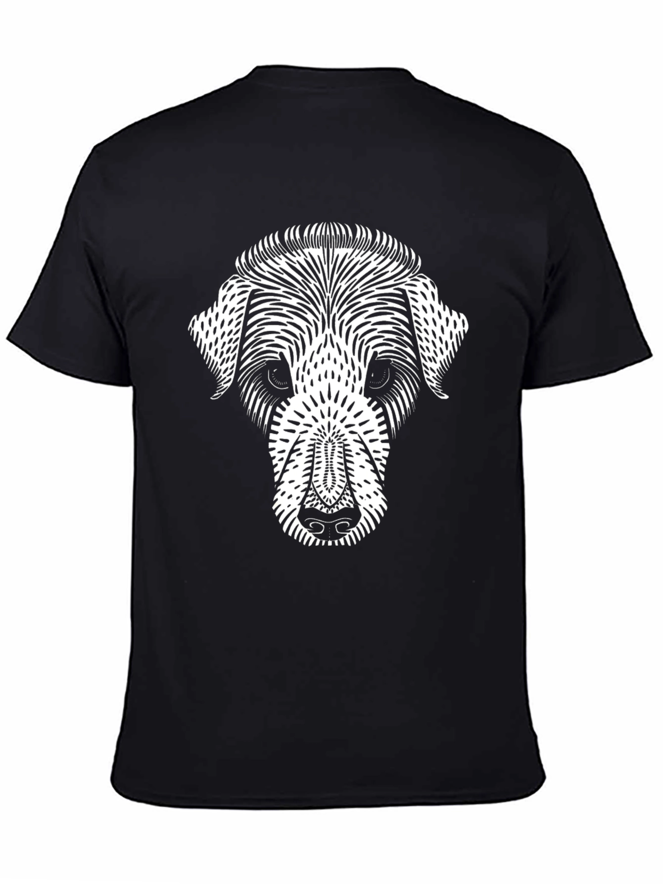 Black Dog Graphic Black T-Shirt view 4