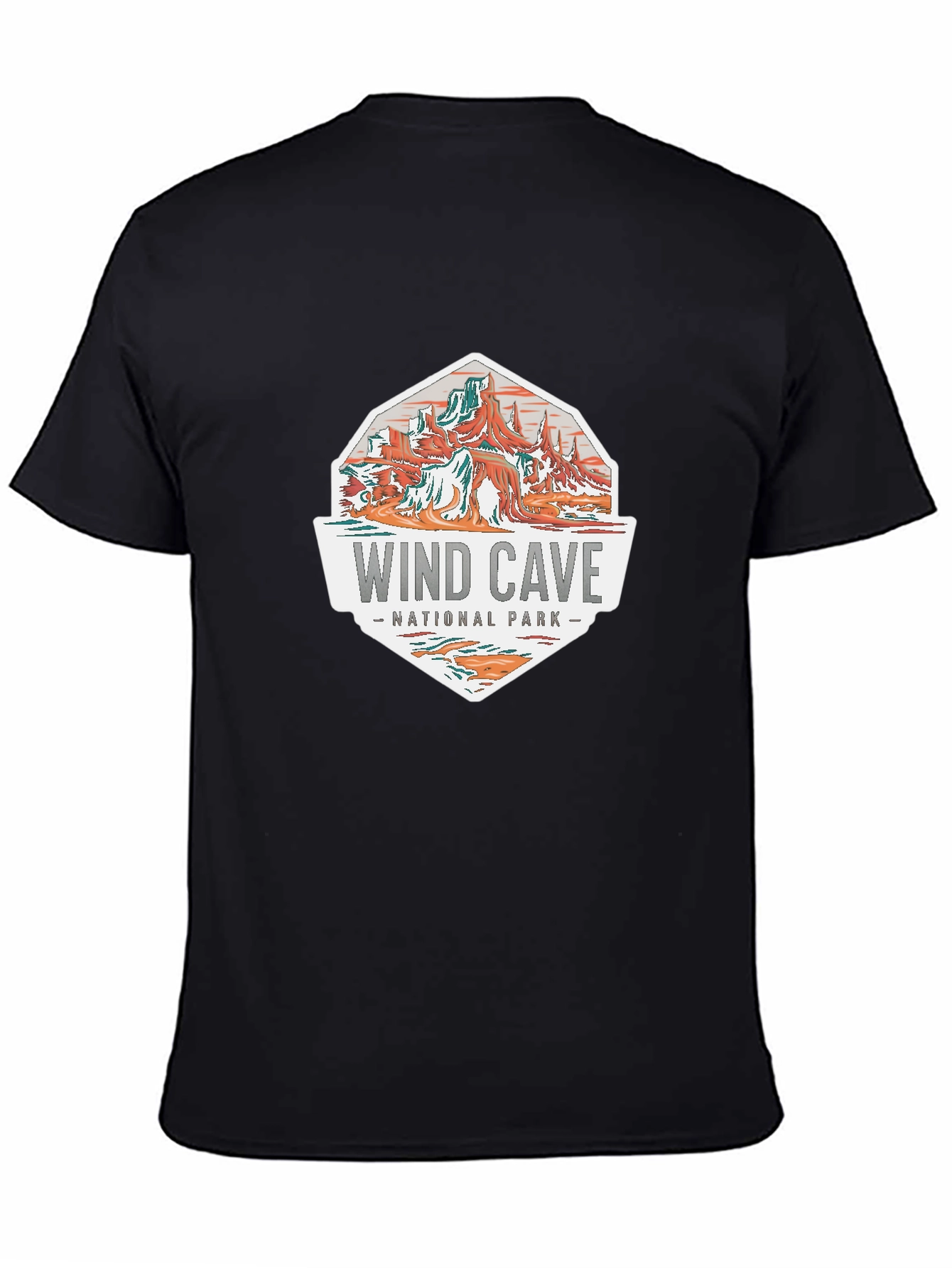 Black Wind Cave National Park Graphic Tee view 4
